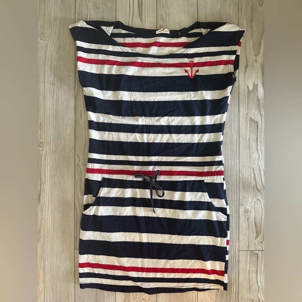 Beach by exist nautical dress. Size S